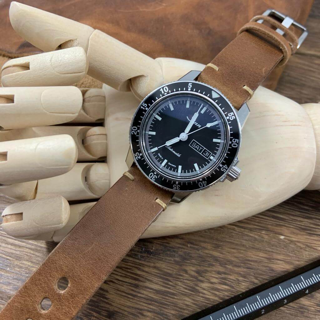 How a Handcrafted Leather Watch Strap Transforms Any Watch — Cozy Hand ...
