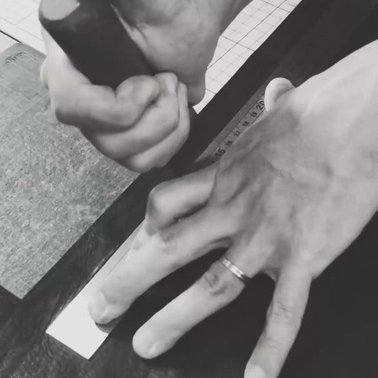 Leather Watch Strap, 4-Ring Maremma 503 | Full Grain Italian Veg Tanned | Video | Cozy Handmade