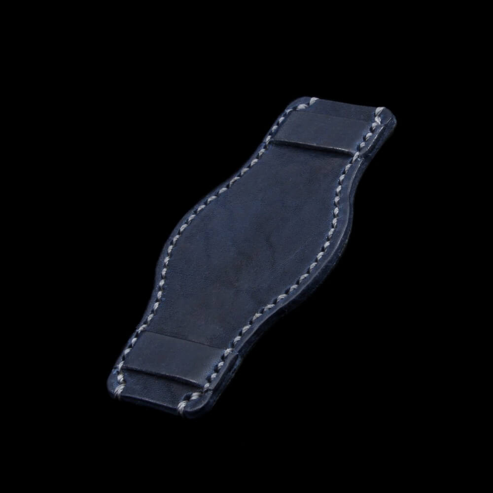 Vintage 407 Leather Bund Pad Style II, Italian Vegetable-Tanned Leather | Cozy Handmade